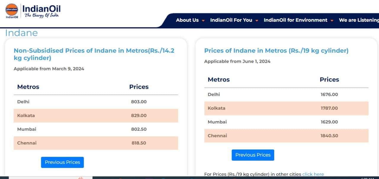 LPG Price Cut: 1 जून को मोदी सरकार ने दिया तोहफा, LPG सस्ता किया गैस सिलेंडर।