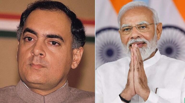 Rajiv Gandhi Death Anniversary: पूर्व पीएम राजीव गांधी की पुण्यतिथि पर  प्रधानमंत्री मोदी ने दी श्रद्धांजलि | Moneycontrol Hindi