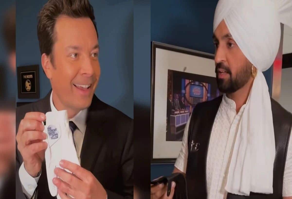 दिलजीत दोसांझ ने Jimmy Fallon के शो में कर दिया धमाल, यहां देखें मजेदार वीडियो