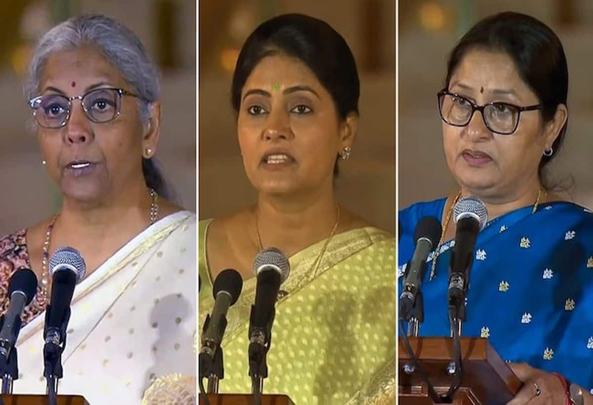 Modi 3.0: निर्मला सीतारमण समेत इन 7 महिलाओं को मिली मोदी मंत्रिपरिषद में जगह, दो कैबिनेट मंत्री बनाई गईं
