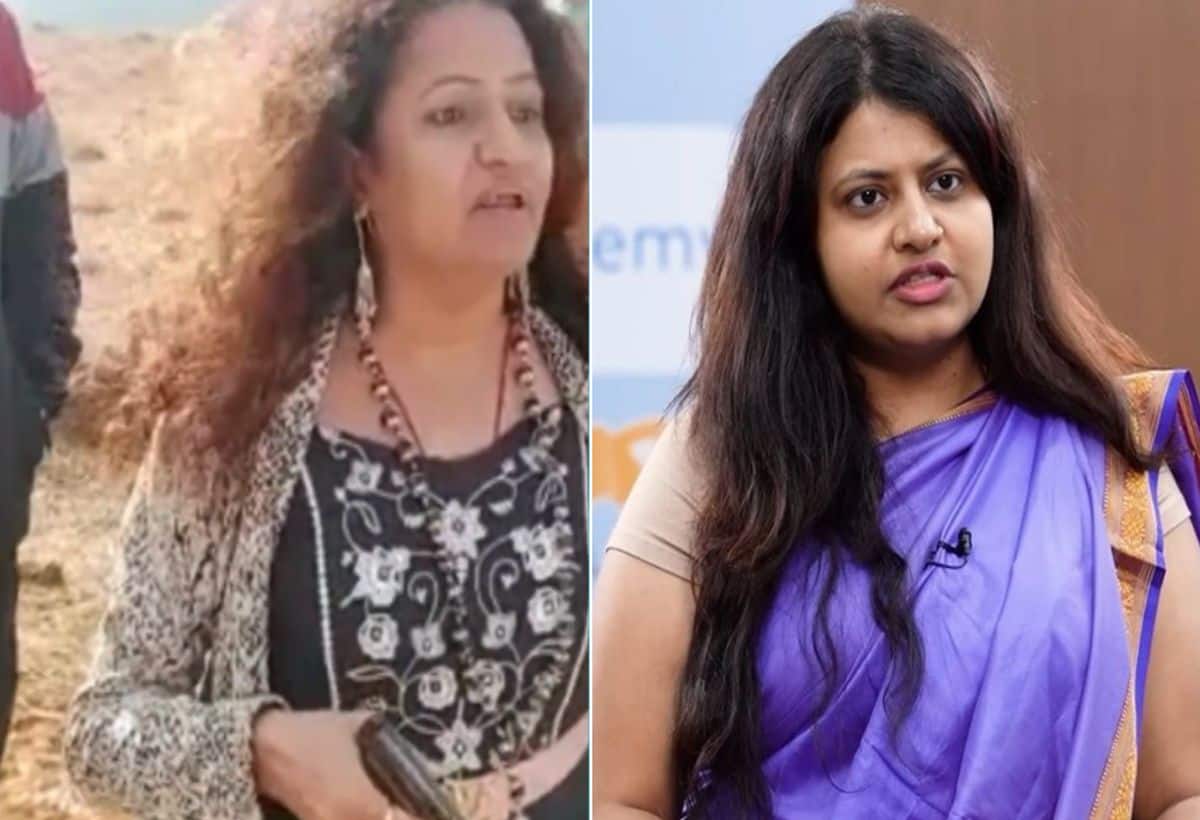 IAS पूजा खेडकर की मां भी विवादों में घिरीं, पिस्तौल से किसानों को धमकाने का वीडियो वायरल
