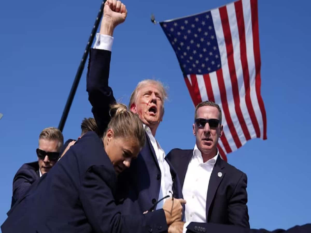Donald Trump Attack Video: डोनाल्ड ट्रंप पर हमले का वीडियो आया सामने, रैली में मौजूद एक व्यक्ति की मौत