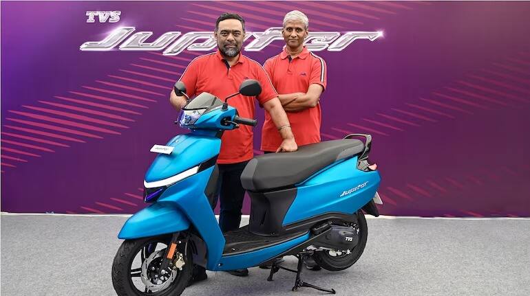 TVS Motor ने लॉन्च किया नया Jupiter 110cc स्कूटर, कीमत से लेकर फीचर्स तक तमाम डिटेल TVS Motor ने लॉन्च किया नया Jupiter 110cc स्कूटर, कीमत से लेकर फीचर्स तक तमाम डिटेल