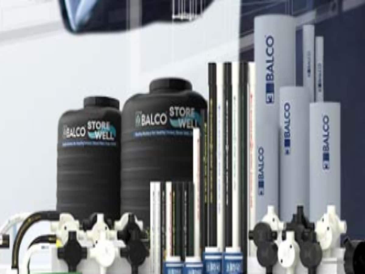 Solve Plastic IPO Listing: Balco Pipes की शानदार लिस्टिंग, 12% प्रीमियम पर एंट्री के बाद शेयर अपर सर्किट पर