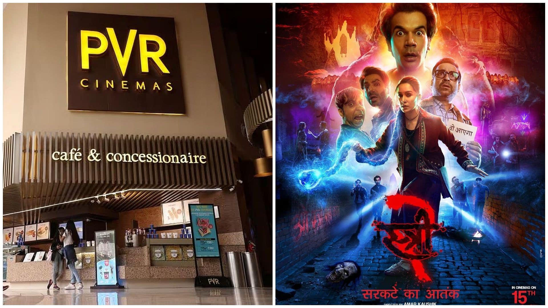 Stree 2 की कमाई से झूमा PVR Inox का शेयर! बॉक्स ऑफिस कलेक्शन से 4% तक आई तेजी – pvr inox share price surges buoyed by strong box office collections of shraddha kapoor film stree 2