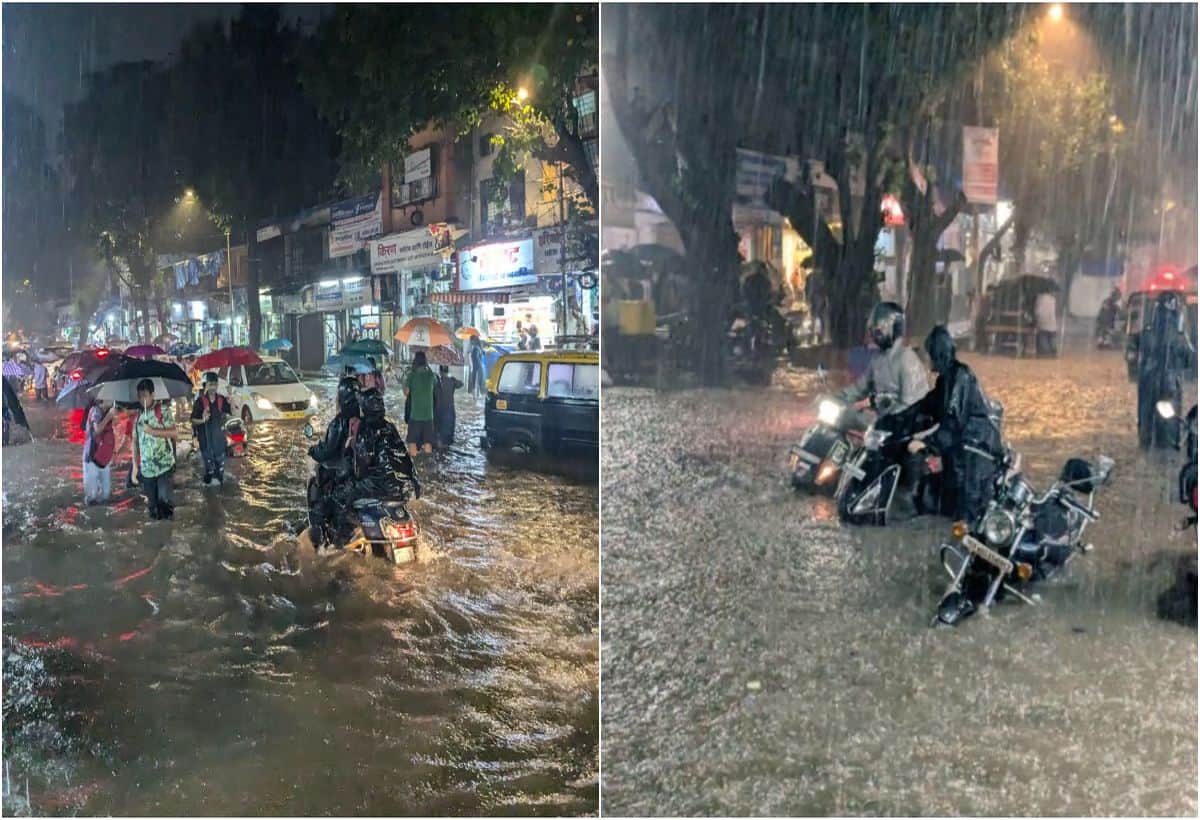 Mumbai Rains: मुंबई में मूसलाधार बारिश से हाल-बेहाल, स्कूल-कॉलेज बंद, रेलवे ट्रैक पर भरा पानी, 4 लोगों की मौत