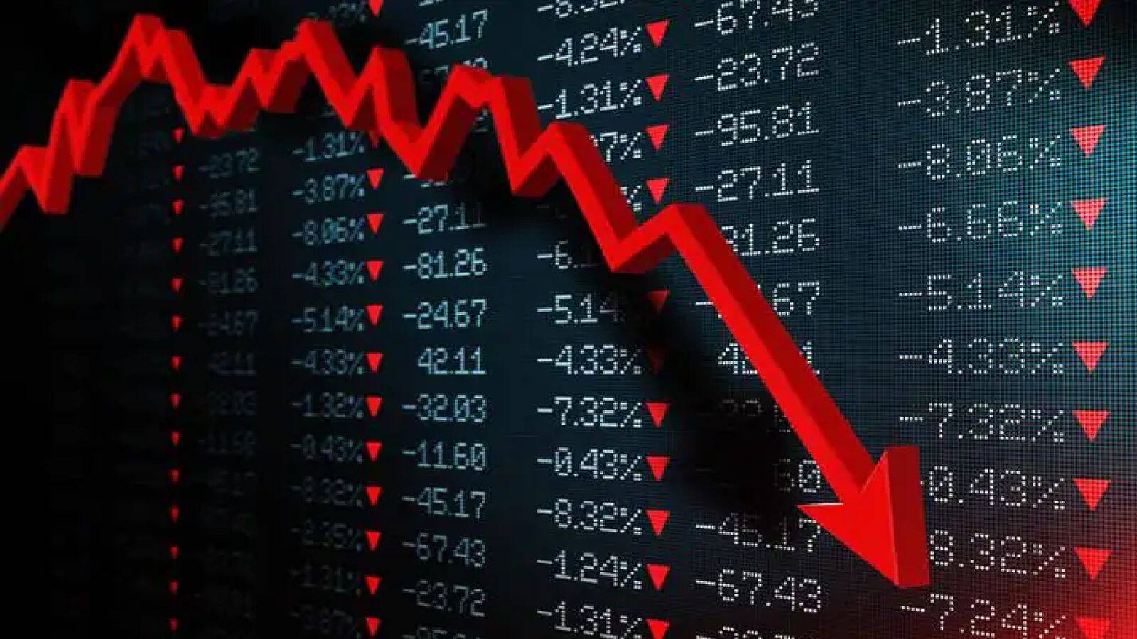 शेयर बाजार इन 5 कारणों से हुआ धड़ाम, सेंसेक्स 1270 अंक टूटा, निवेशकों के ₹3.5 लाख करोड़ डूबे शेयर बाजार इन 5 कारणों से हुआ धड़ाम, सेंसेक्स 1270 अंक टूटा, निवेशकों के ₹3.5 लाख करोड़ डूबे