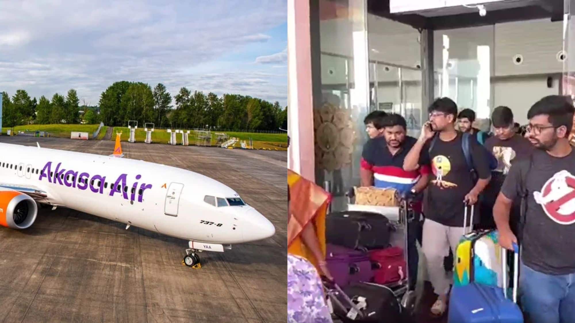 Flight Bomb Threat: आकाशा एयरलाइन की फ्लाइट में बम की धमकी, बेंगलुरु से अयोध्या जा रहा था विमान Flight Bomb Threat: आकाशा एयरलाइन की फ्लाइट में बम की धमकी, बेंगलुरु से अयोध्या जा रहा था विमान