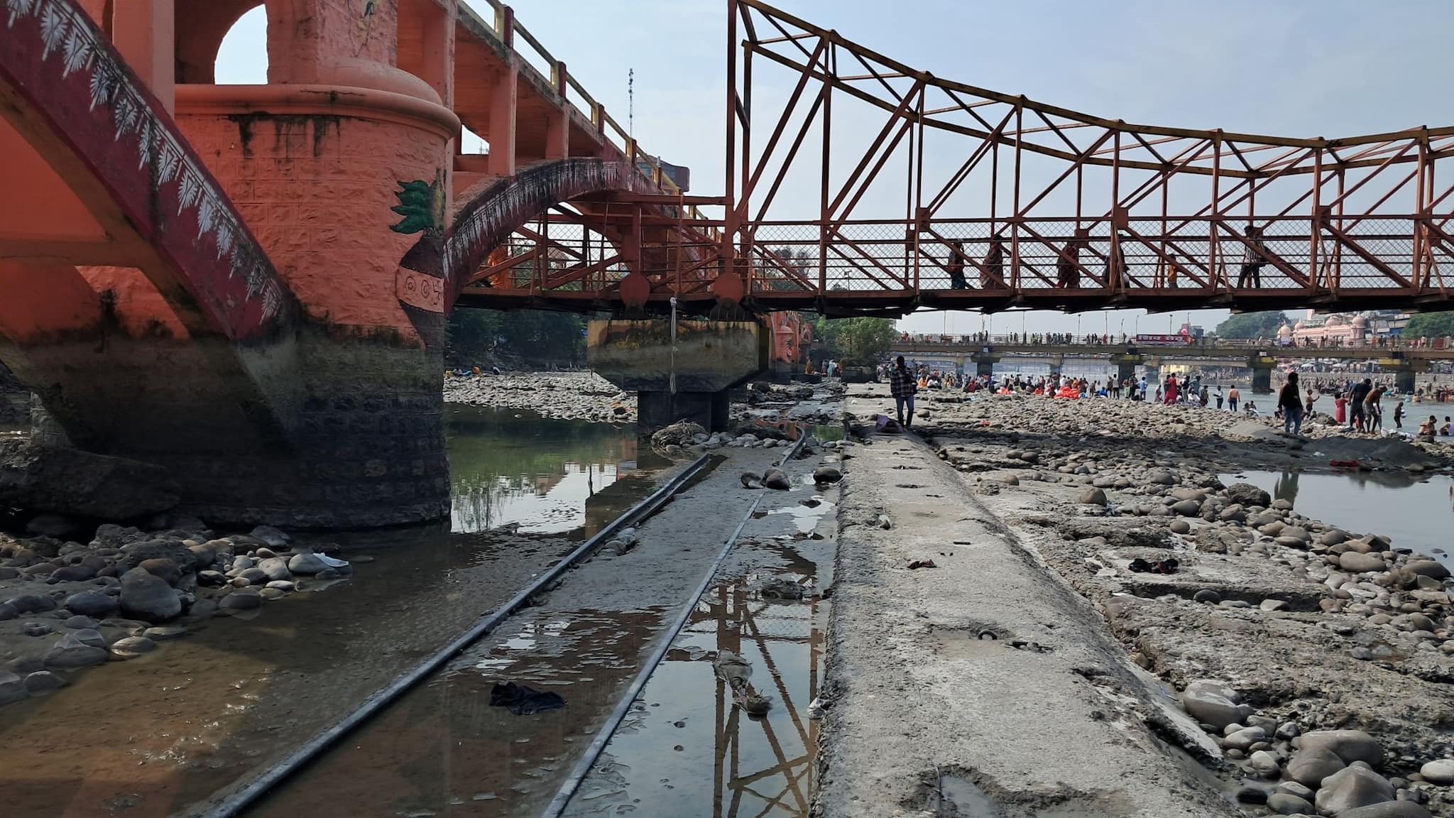 Ganga Railway Track