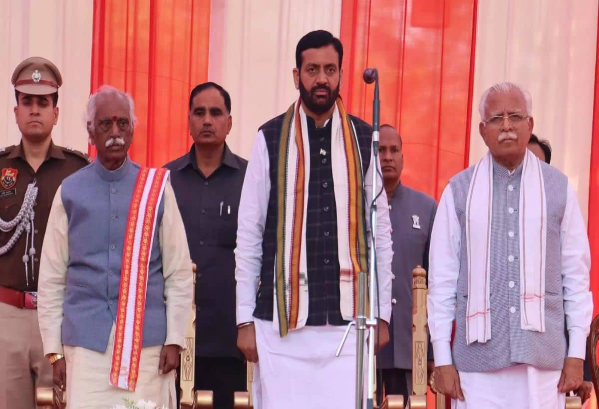 हरियाणा में नायब सिंह सैनी आज लेंगे CM पद की शपथ, पीएम मोदी समेत कई दिग्गज होंगे शामिल