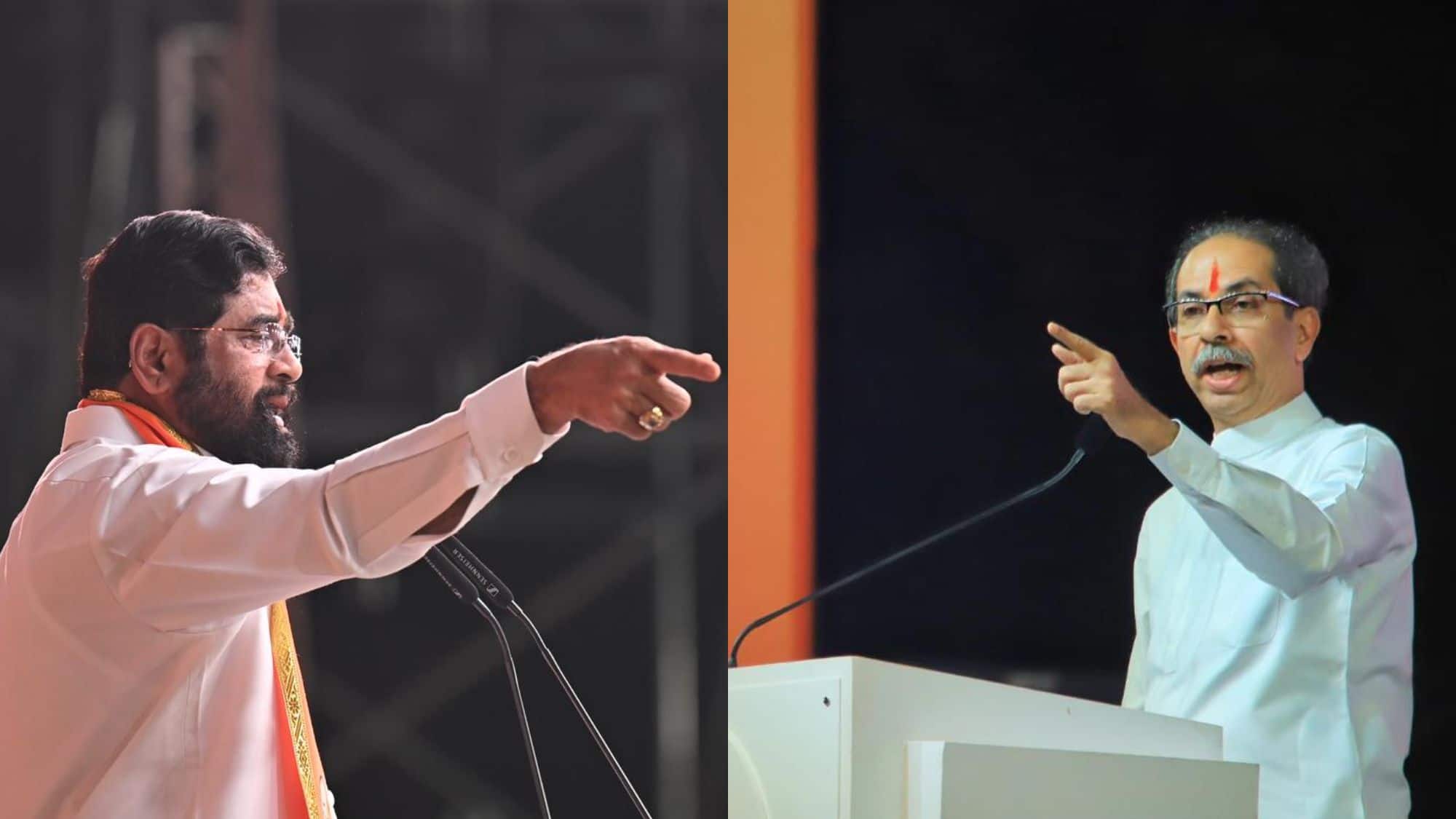 दशहरे के दिन शिंदे और ठाकरे के बीच चले बयानों के बाण, CM ने AIMIM से की उद्धव की पार्टी की तुलना