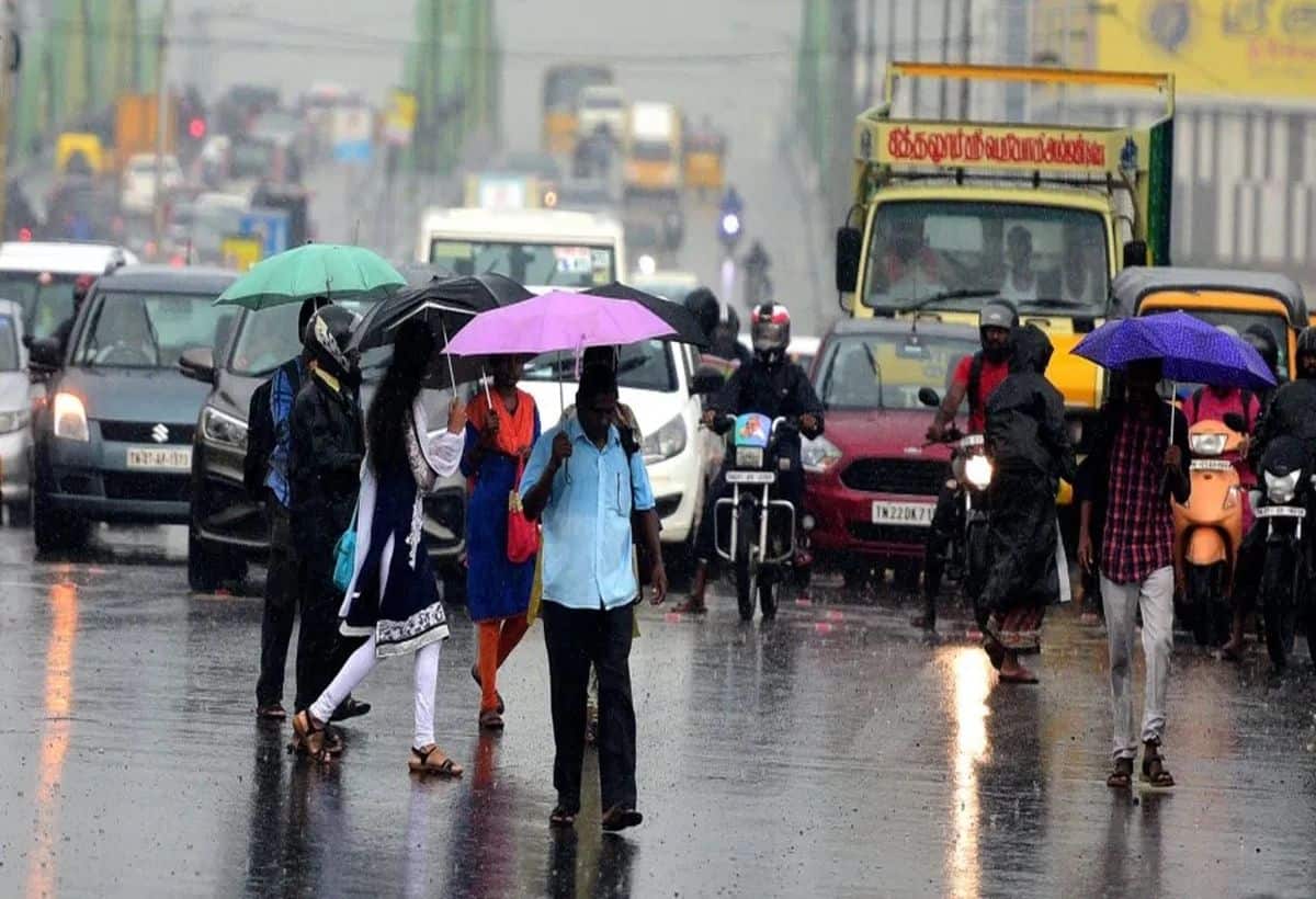 Chennai Weather: चेन्नई में मूसलाधार बारिश से हाल बेहाल, स्कूल-कॉलेज बंद, रेड अलर्ट जारी