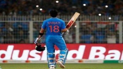 Virat Kohli: भारत और न्यूजीलैंड के बीच रविवार को राजकोट में वडोदरा के बीसीए स्टेडियम में खेला गया।