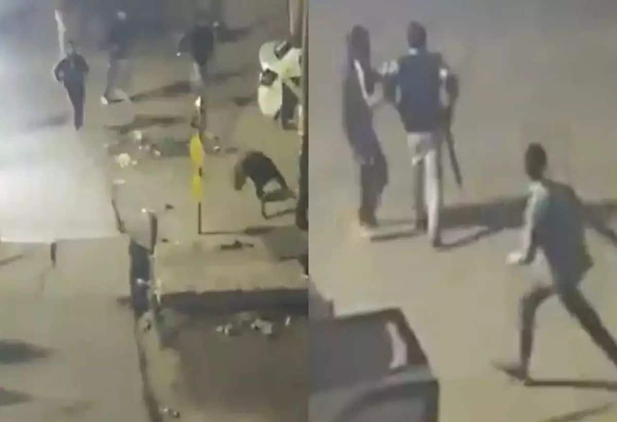 Ghaziabad News: क्लब के बाहर दो पक्षों में चले लात-घूंसे, दिल्ली पुलिस का हेड कांस्टेबल भी शामिल, 6 गिरफ्तार Ghaziabad News: क्लब के बाहर दो पक्षों में चले लात-घूंसे, दिल्ली पुलिस का हेड कांस्टेबल भी शामिल, 6 गिरफ्तार