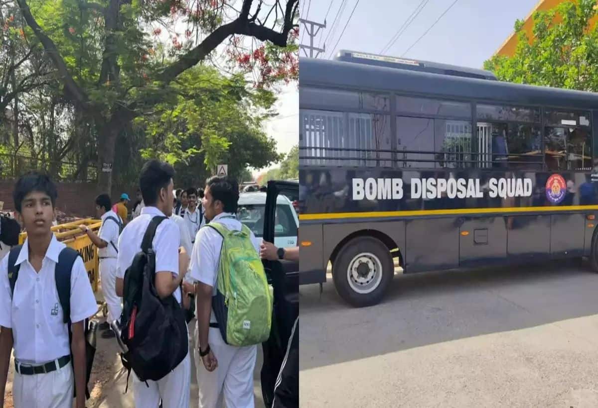 Delhi Schools Bomb Threat: दिल्ली के 40 स्कूलों को फिर मिली बम की धमकी, छात्रों को वापस भेजा गया घर Delhi Schools Bomb Threat: दिल्ली के 40 स्कूलों को फिर मिली बम की धमकी, छात्रों को वापस भेजा गया घर