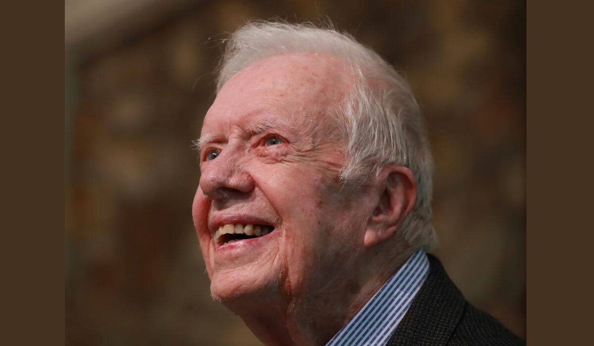 Jimmy Carter पूर्व अमेरिकी राष्ट्रपति पर पड़ा हरियाणा के गांव