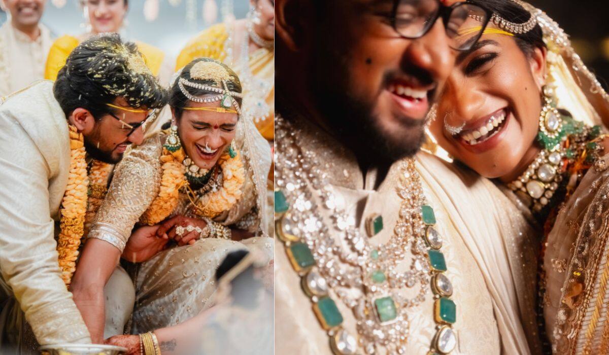 PV Sindhu Engagement: ओलंपिक मेडलिस्ट पीवी सिंधु ने वेंकट दत्ता से की सगाई, शेयर की बेहद रोमांटिक तस्वीरें PV Sindhu Engagement: ओलंपिक मेडलिस्ट पीवी सिंधु ने वेंकट दत्ता से की सगाई, शेयर की बेहद रोमांटिक तस्वीरें