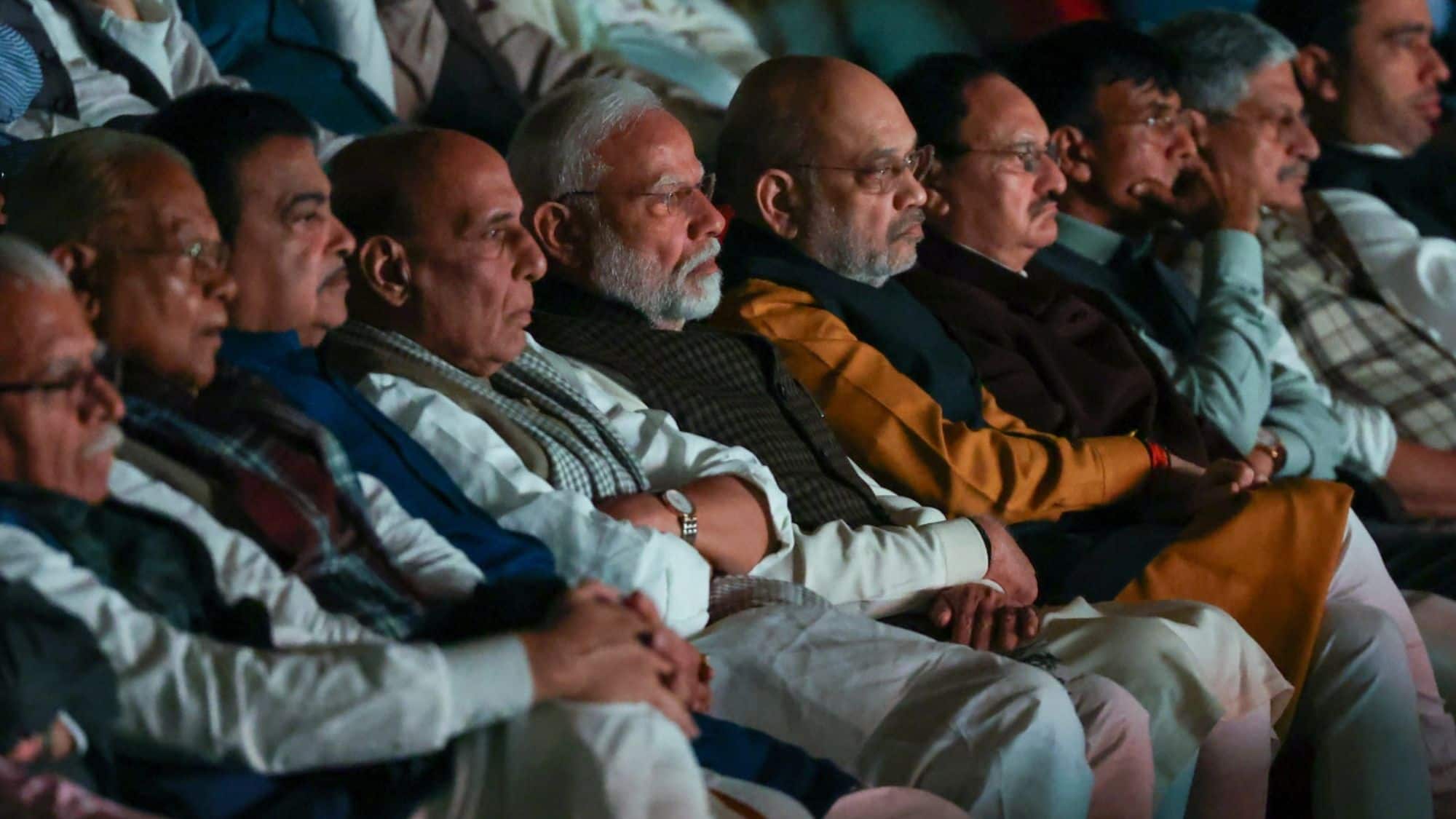 PM मोदी ने मंत्रियों और सांसदों के साथ संसद में देखी 'साबरमती रिपोर्ट', शेयर की स्क्रीनिंग की तस्वीरें, विक्रांत मैसी भी रहे मौजूद PM मोदी ने मंत्रियों और सांसदों के साथ संसद में देखी 'साबरमती रिपोर्ट', शेयर की स्क्रीनिंग की तस्वीरें, विक्रांत मैसी भी रहे मौजूद