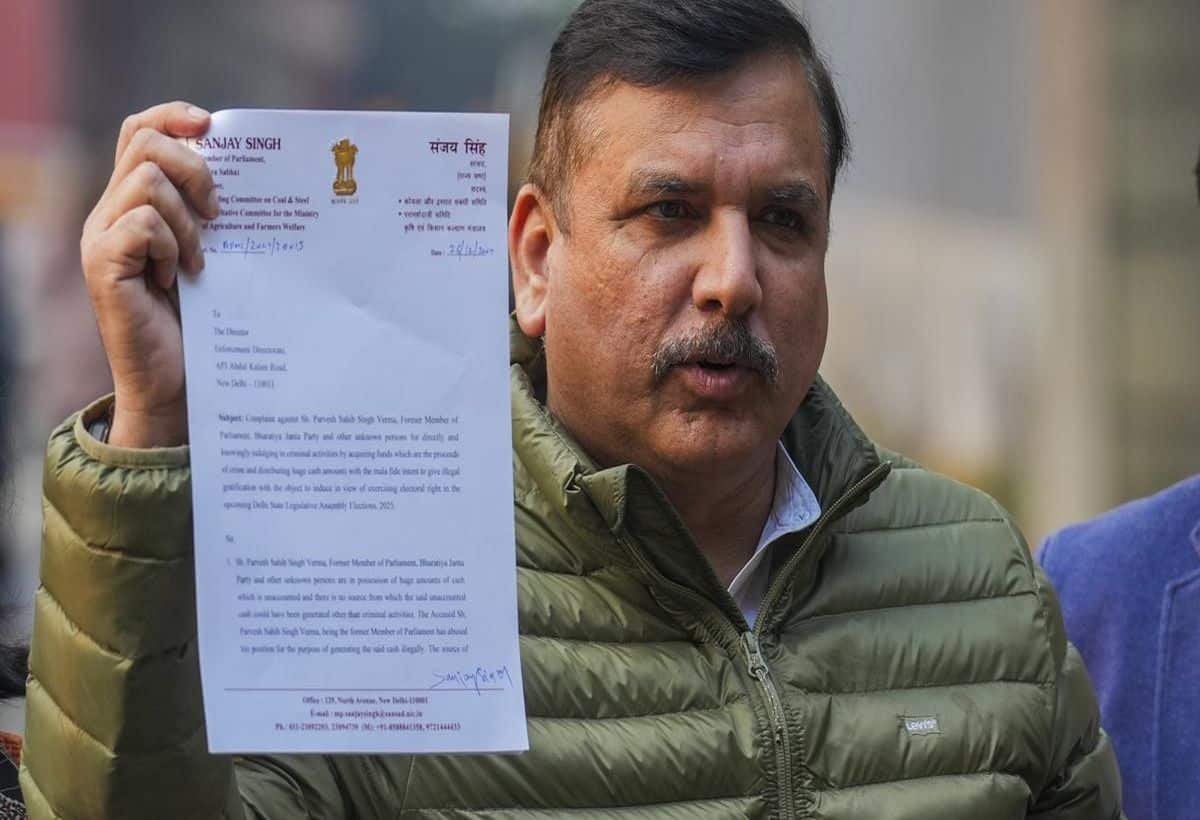 'वोटर लिस्ट से मेरी पत्नी का नाम हटाने की साजिश': AAP सांसद संजय सिंह का BJP पर बड़ा दावा