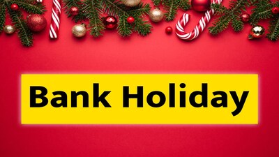 Bank Holiday: कल पूरे देश में क्रिसमस का त्योहार मनाया जाएगा। 