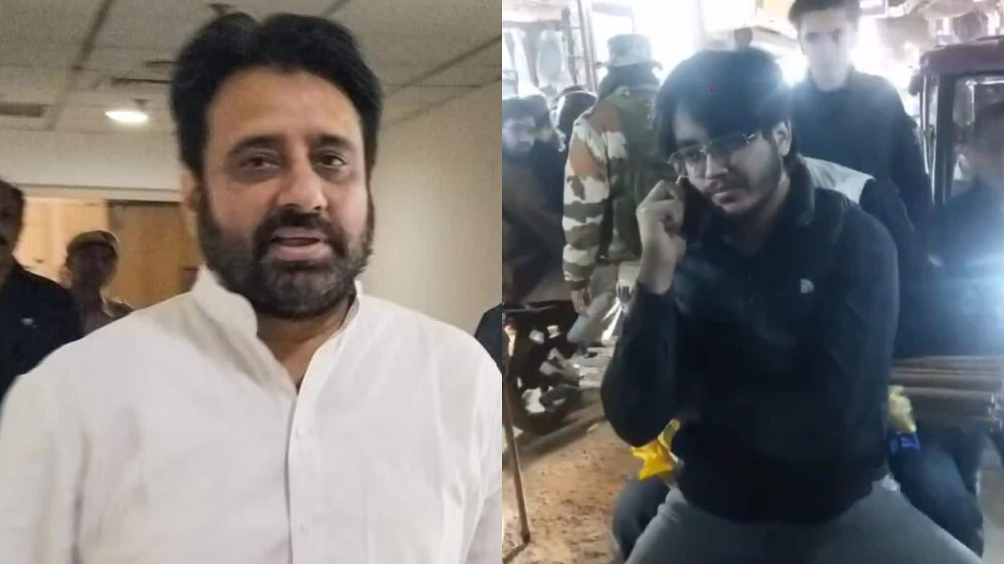 VIDEO: 'बदमाशी कर रहे हैं' SHO से भिड़ गया AAP विधायक अमानतुल्लाह खान का बेटा! चालान कटा, बाइक भी हुई जब्त VIDEO: 'बदमाशी कर रहे हैं' SHO से भिड़ गया AAP विधायक अमानतुल्लाह खान का बेटा! चालान कटा, बाइक भी हुई जब्त