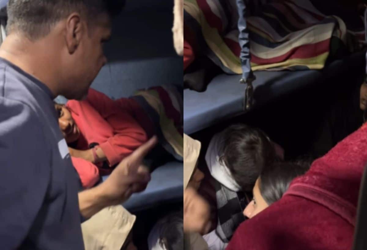 Video: रात में ट्रेन अंधेरे को चीरते हुए आगे बढ़ रही थी, कोच में था लड़कियों का ग्रुप, फिर आया एक शख्स, देखिए आगे क्या हुआ