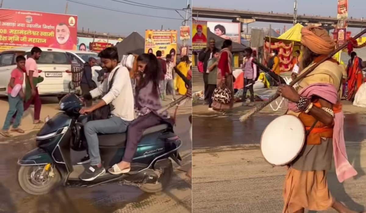 Mahakumbh 2025: महाकुंभ में बाबा के बेकाबू तेवर, राहगीरों पर कर दी कोड़ों की बारिश, लोग हैरान