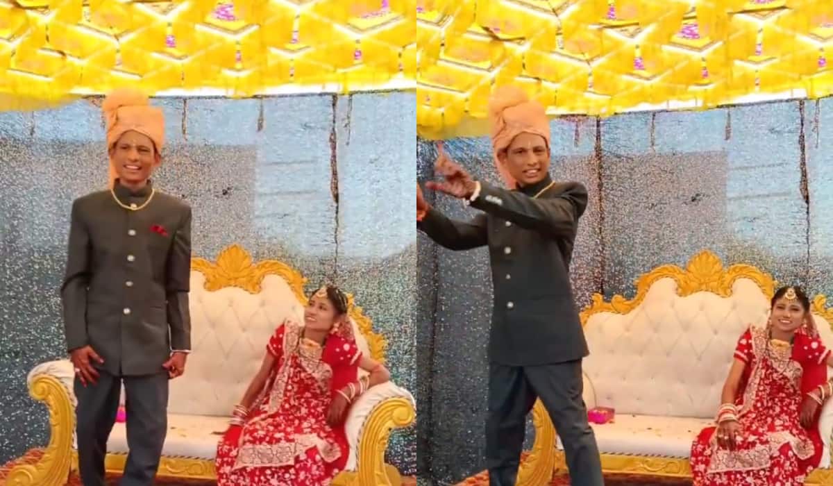 Viral Video: माइकल जैक्सन बनने चले थे दूल्हे राजा, लेकिन स्टेप्स देखकर दुल्हन ने छुपा लिया चेहरा Viral Video: माइकल जैक्सन बनने चले थे दूल्हे राजा, लेकिन स्टेप्स देखकर दुल्हन ने छुपा लिया चेहरा