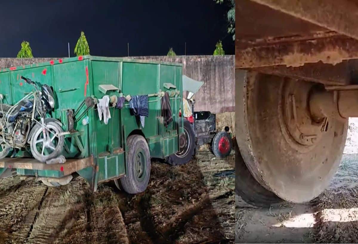 Traffic Challan: सड़क पर दौड़ रहा था ट्रैक्टर, ट्रॉली में लगे थे ट्रेन के पहिए, अधिकारी ने काट दिया 10 लाख का चालान