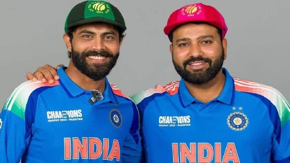 Champions Trophy 2025 : इंडिया की जर्सी पर पाकिस्तान का नाम, सामने आई भारतीय टीम की नई जर्सी Champions Trophy 2025 : इंडिया की जर्सी पर पाकिस्तान का नाम, सामने आई भारतीय टीम की नई जर्सी