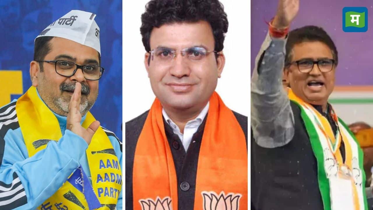 Patparganj election Results: पटपड़गंज में AAP को बड़ा झटका, अवध ओझा 28000 वोटों से हारे, BJP के रविंदर सिंह नेगी जीते