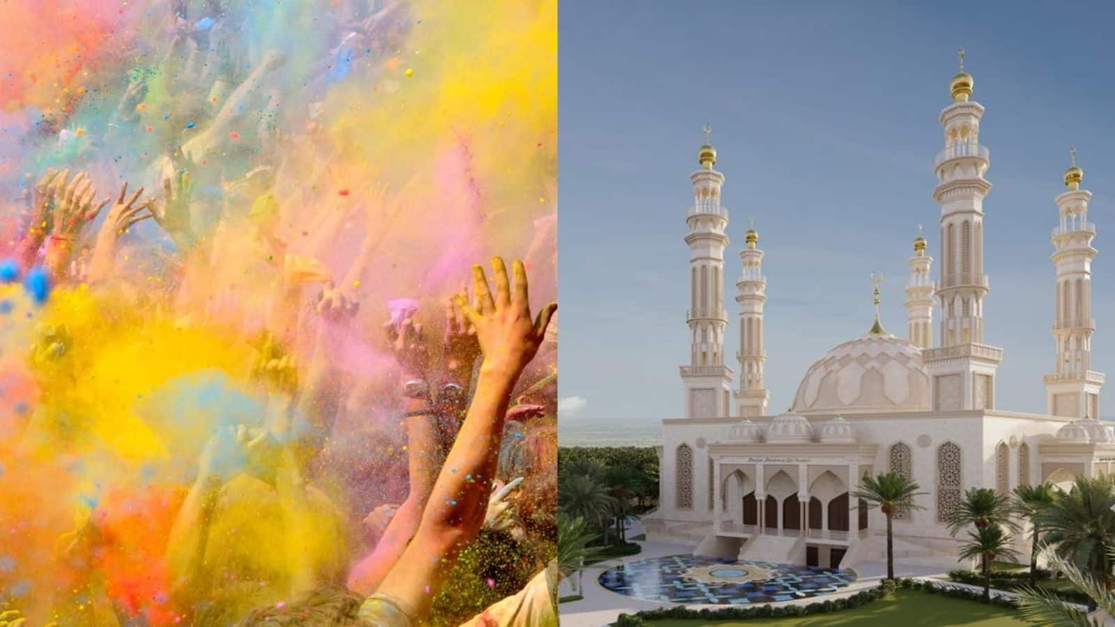 Holi Namaz Row: होली पर जुमे की नमाज दोपहर 2 बजे के बाद होगी, अयोध्या में मौलवी का बड़ा ऐलान Holi Namaz Row: होली पर जुमे की नमाज दोपहर 2 बजे के बाद होगी, अयोध्या में मौलवी का बड़ा ऐलान