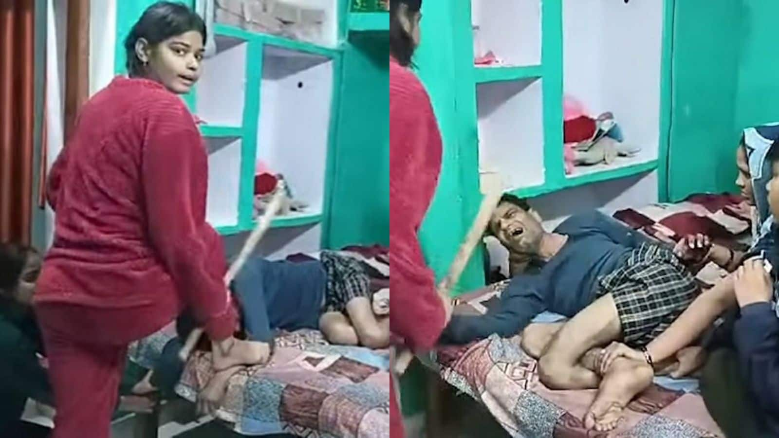 Viral Video: पत्नी और बेटियों ने बेरहमी से पीटा, फांसी से लटका मिला शख्स! MP के मुरैना से सामने आया खौफनाक वायरल वीडियो