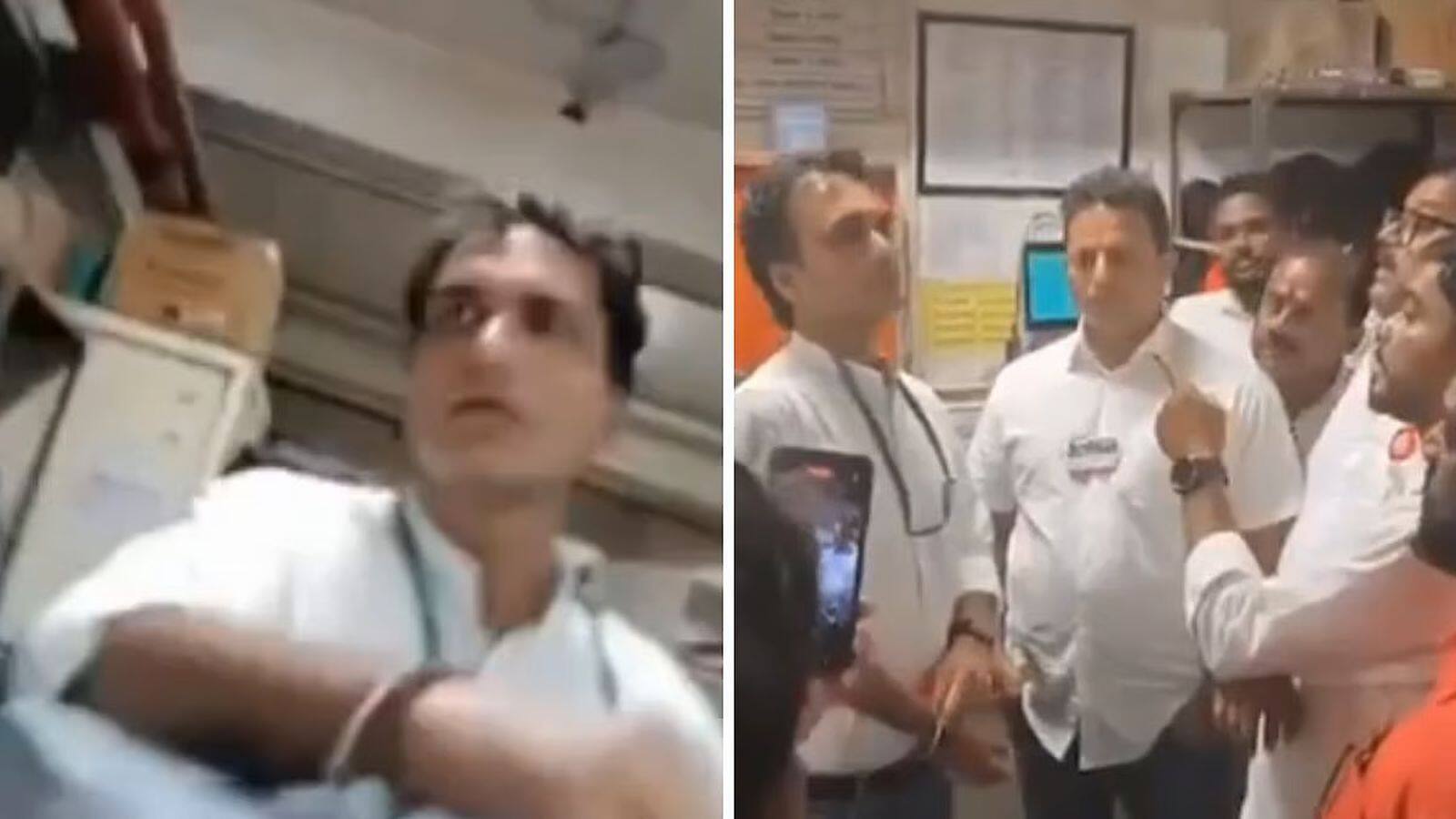 Mumbai Viral News: राज ठाकरे की पार्टी के कार्यकर्ताओं की गुंडागर्दी, मराठी नहीं बोलने पर के D-Mart कर्मचारी को मारा थप्पड़ Mumbai Viral News: राज ठाकरे की पार्टी के कार्यकर्ताओं की गुंडागर्दी, मराठी नहीं बोलने पर के D-Mart कर्मचारी को मारा थप्पड़