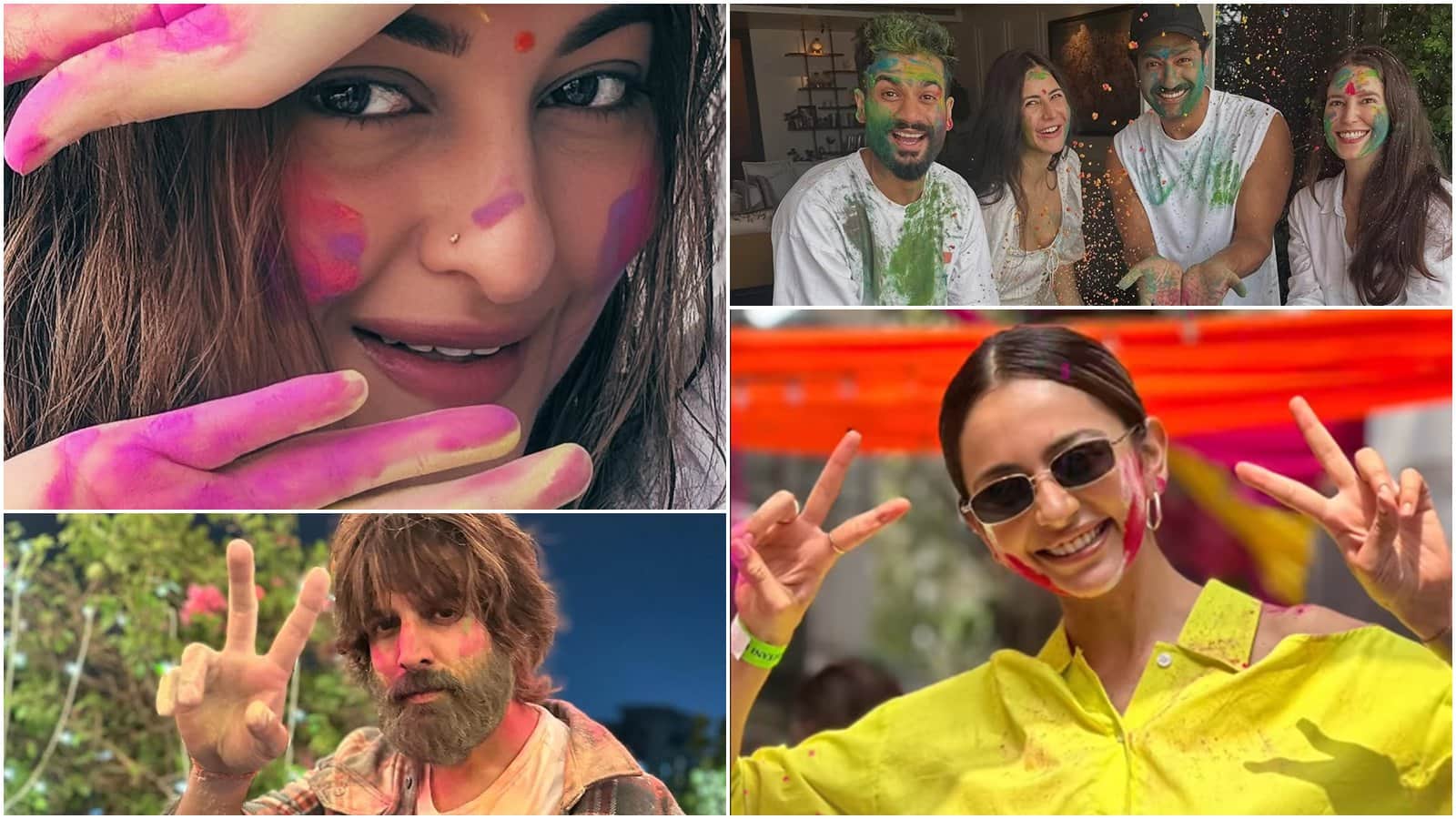कार्तिक आर्यन से लेकर रितेश-जेनेलिया और विक्की-कैटरीना तक, बॉलीवुड सेलेब्स ने कुछ ऐसे सेलिब्रेट की होली