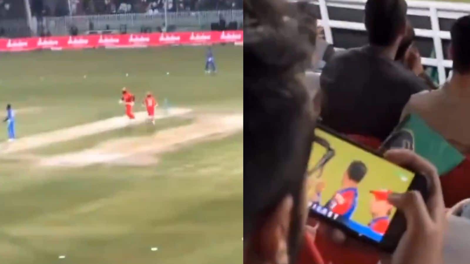 पाकिस्तान में भी आईपीएल का जलवा, PSL के मैच में स्टेडियम में बैठकर IPL देख रहे फैंस, वीडियो वायरल