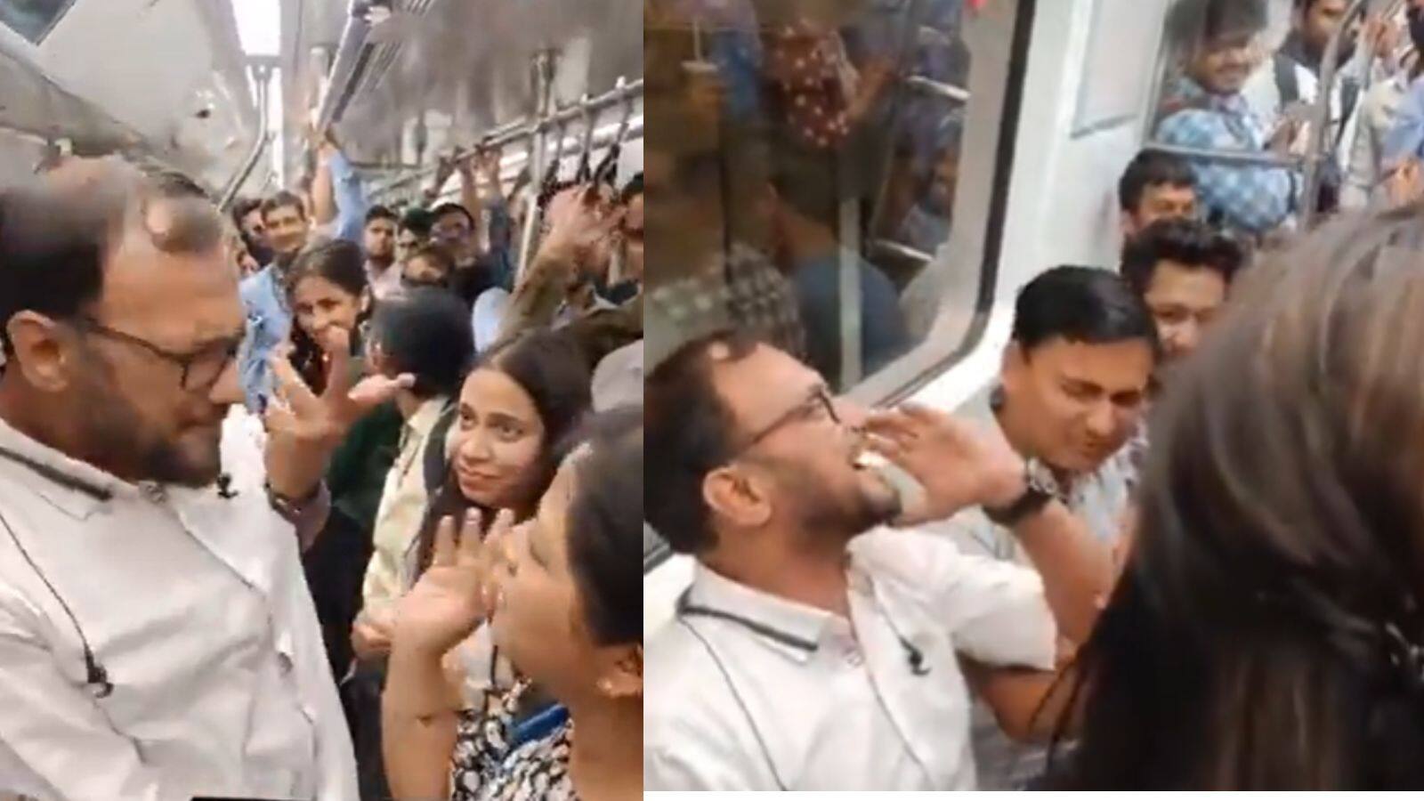 Delhi Metro Video: दिल्ली मेट्रो में सीट के लिए मचा बवाल, महिलाओं ने शख्स पर कसे तंज, लगे ठहाके, देखें वीडियो