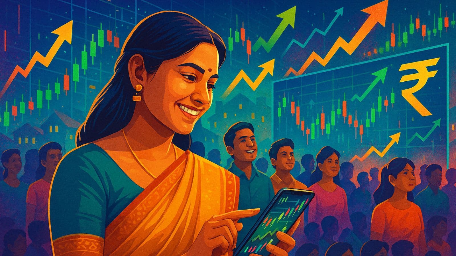 84 lakh new demat accounts linked on NSE in FY25, massive bounce in girls’s participation