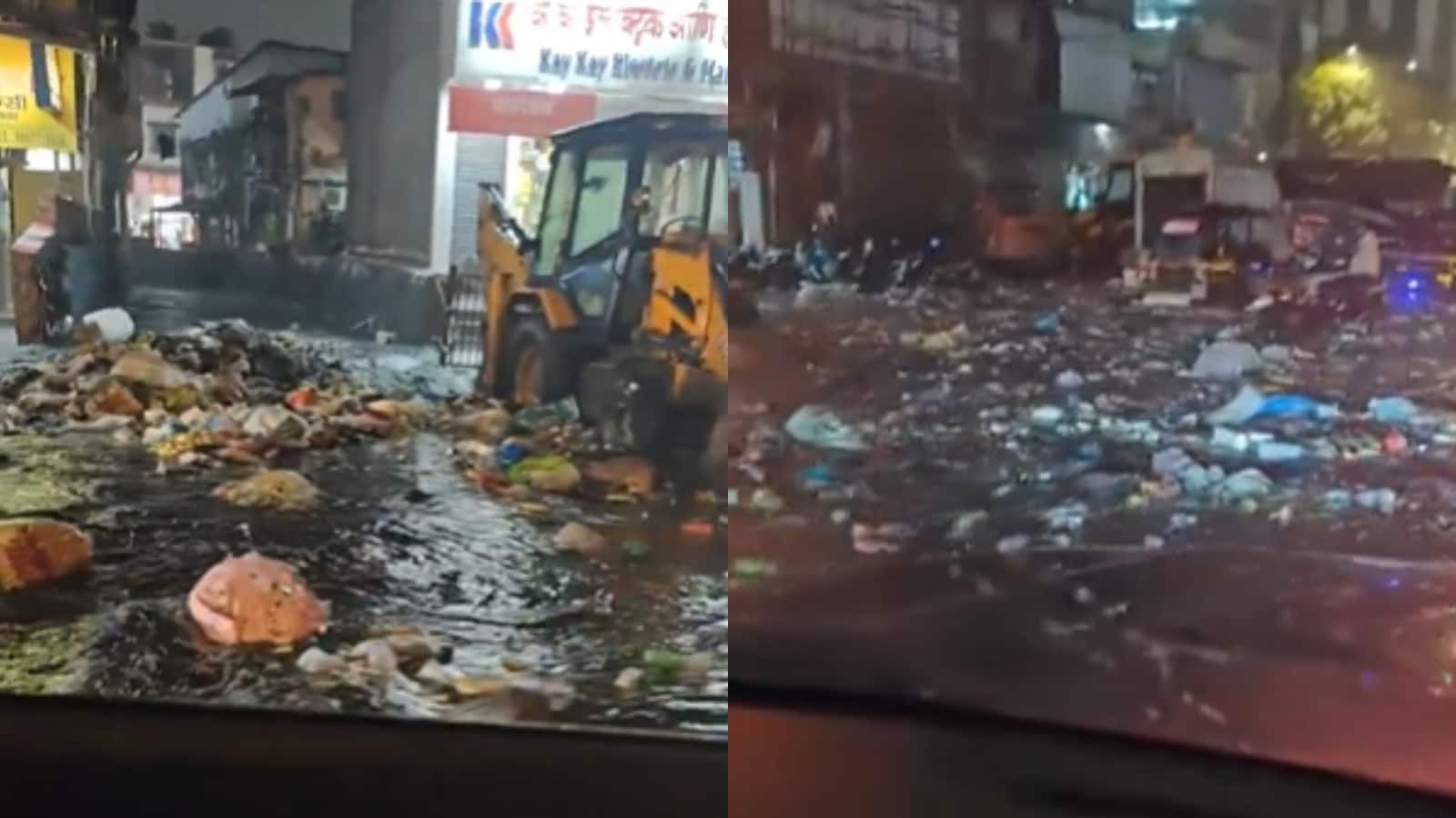 मुंबई में भारी बारिश के बाद सड़कों पर तैरता दिखा मलबा, सोशल मीडिया पर वीडियो शेयर कर लोगों ने बताया शर्मनाक