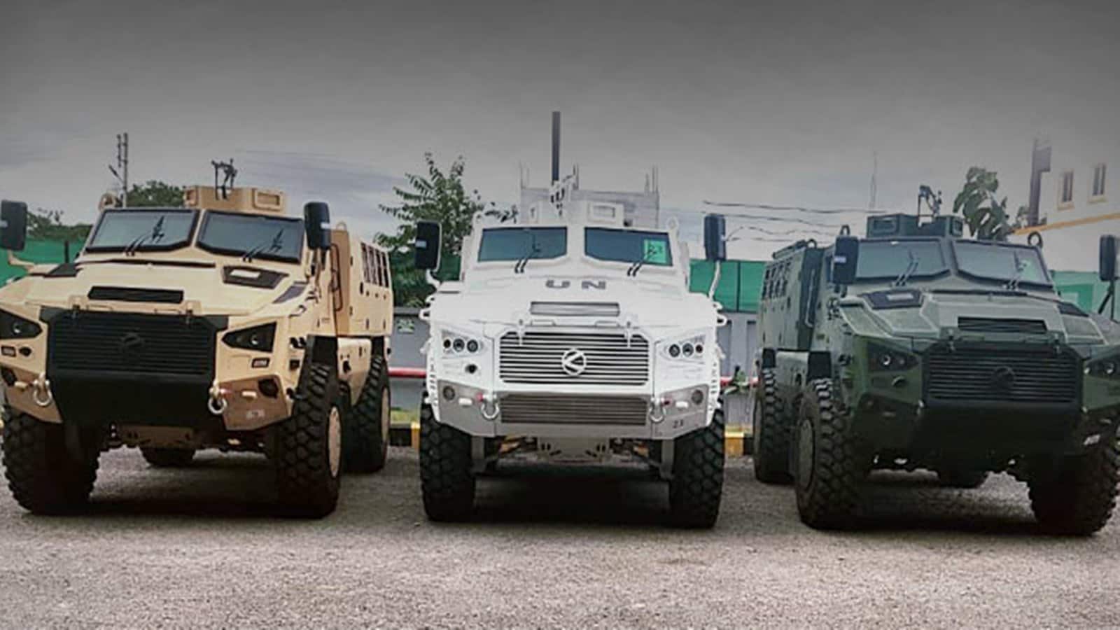 सरकार का Bharat Forge, Mahindra & Mahindra को डिफेंस इक्विपमेंट्स का उत्पादन बढ़ाने का निर्देश: रिपोर्ट सरकार का Bharat Forge, Mahindra & Mahindra को डिफेंस इक्विपमेंट्स का उत्पादन बढ़ाने का निर्देश: रिपोर्ट