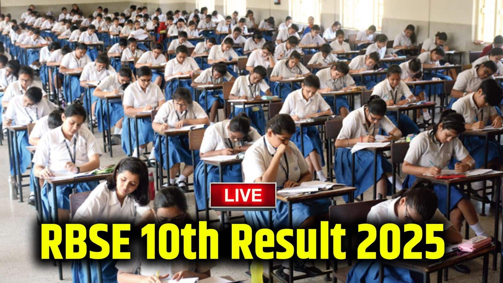 RBSE Rajasthan 10th Result 2025 Live: 6 मार्च से 4 अप्रैल तक 10.9 लाख से अधिक छात्रों ने राजस्थान बोर्ड 10वीं की परीक्षा दी थी
