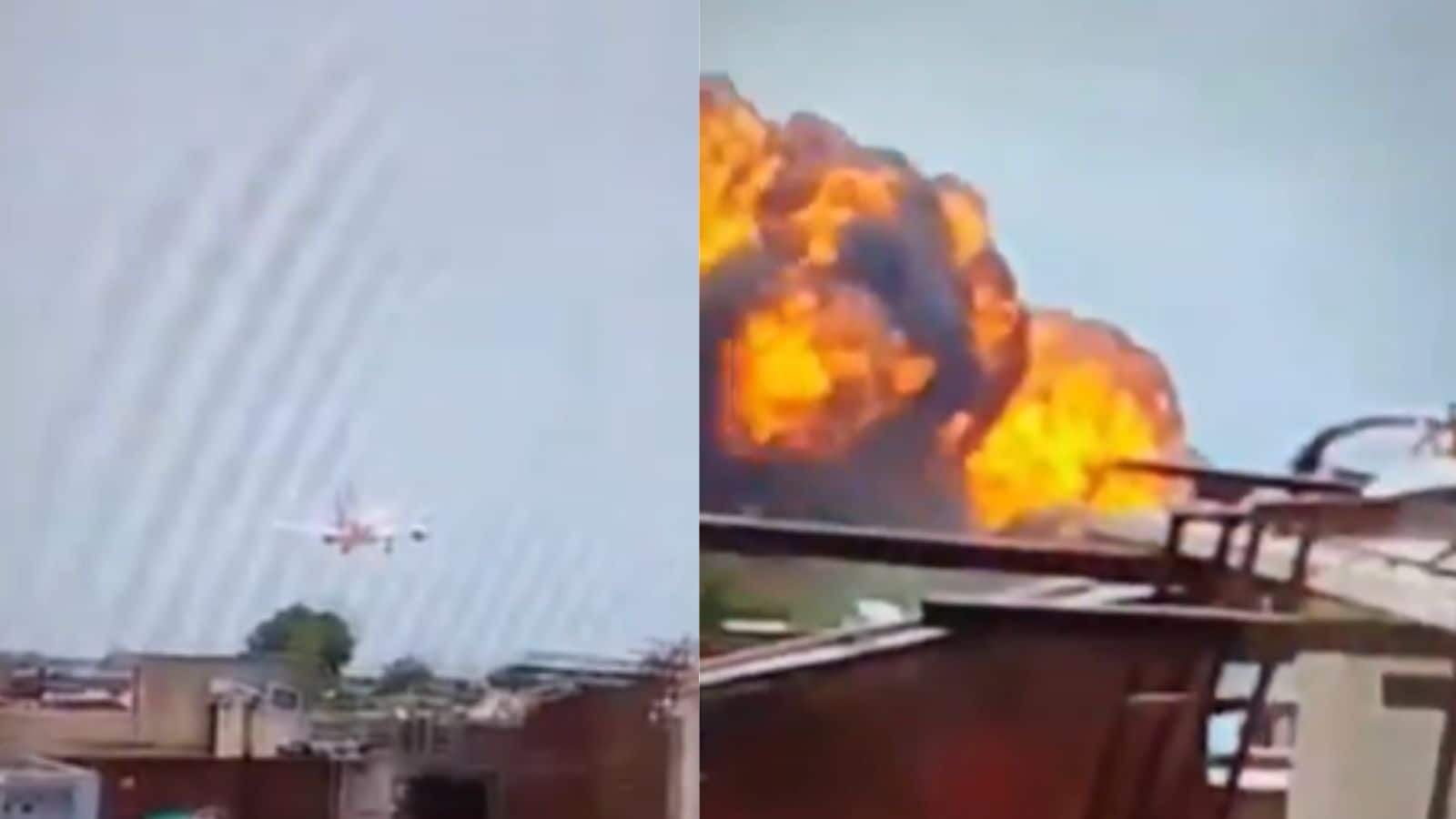 Ahmedabad Plane Crash: आग की लपटे और चारों तरफ काला धुआं....अहमदाबाद प्लेन क्रैश का सामने आया ये डरावना वीडियो