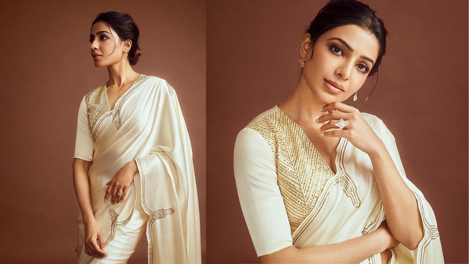 Samantha Ruth Prabhu: ट्रेडिशनल लुक में नजर आईं सामंथा, गर्मियों के लिए बेस्ट है ये साड़ी, आप भी करें ट्राई Samantha Ruth Prabhu: ट्रेडिशनल लुक में नजर आईं सामंथा, गर्मियों के लिए बेस्ट है ये साड़ी, आप भी करें ट्राई
