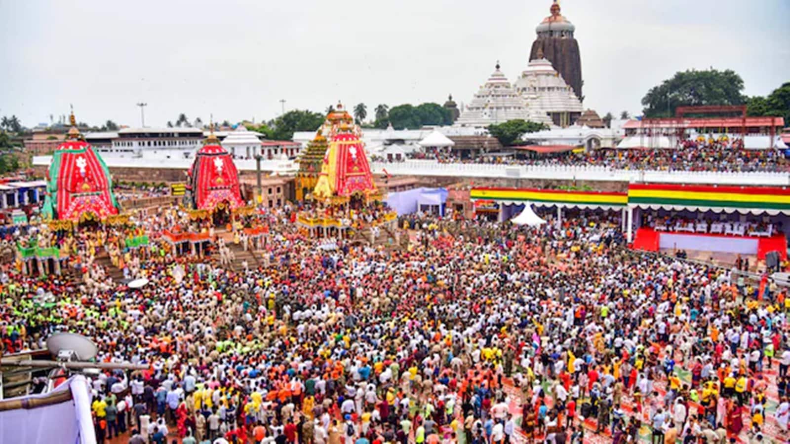 Puri Rath Yatra Hadsa: श्री गुंडिचा मंदिर के पास पुरी रथ यात्रा में मची भगदड़! 3 श्रद्धालुओं की मौत, 50 से अधिक घायल