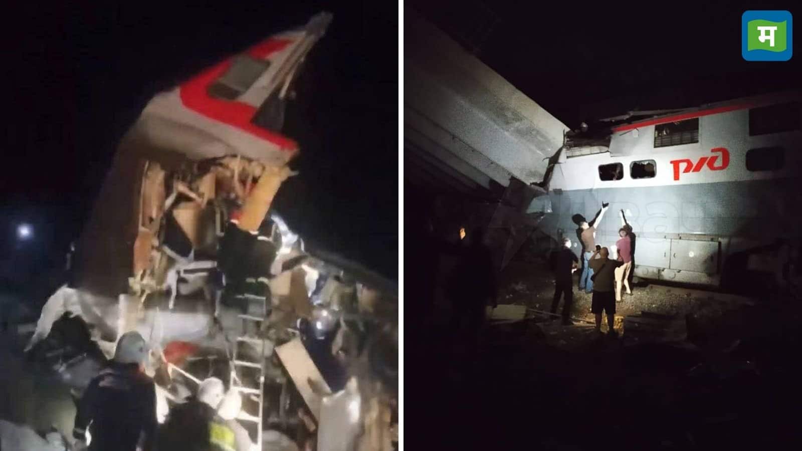 National-Russia Train Derailment: रूस में पुल ढहने से पटरी से उतरी ट्रेन, 7 की मौत; 30 घायल – #INA