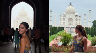 अनन्या पांडे इन दिनों आगरा की खूबसूरती का आनंद ले रही हैं। एक्ट्रेस ने अपनी कुछ तस्वीरें इंस्टाग्राम पर शेयर की है।(Photo: Ananya Instagram)
