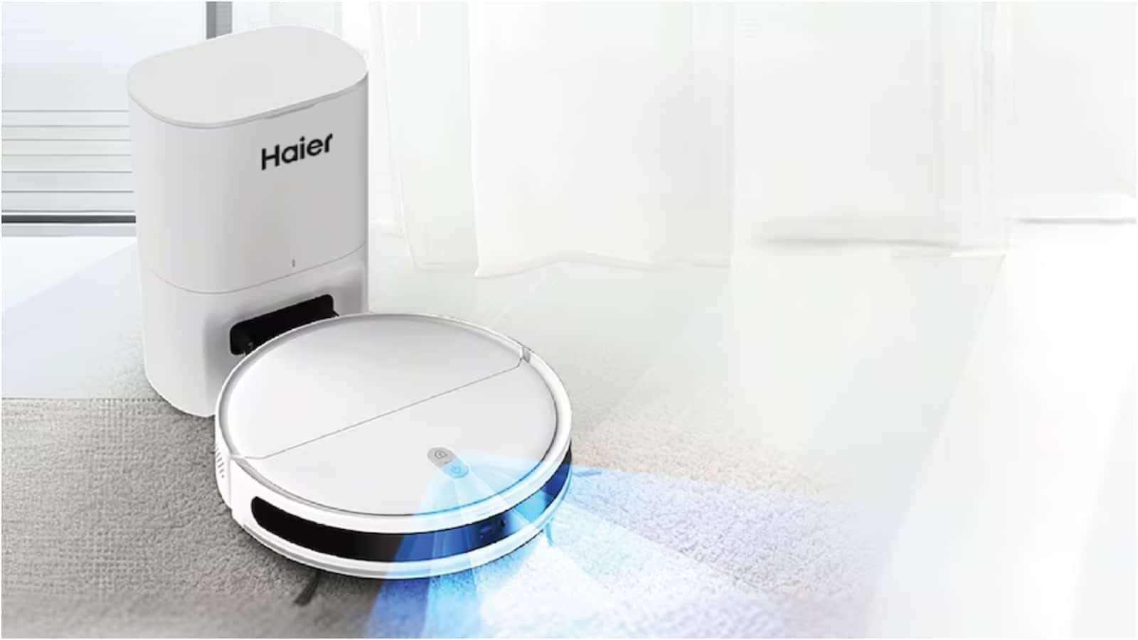 Haier ने भारत में लॉन्च किए दो रोबोट वैक्यूम क्लीनर, जानें फीचर्स और कीमत Haier ने भारत में लॉन्च किए दो रोबोट वैक्यूम क्लीनर, जानें फीचर्स और कीमत