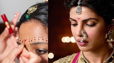 बिंदी सुहाग का प्रतीक भी मानी जाती है। हरियाली तीज के लिए तैयार होने के बाद अपना लुक पूरा करने के लिए महिलाएं  बिंदी लगाना नहीं भूलतीं।