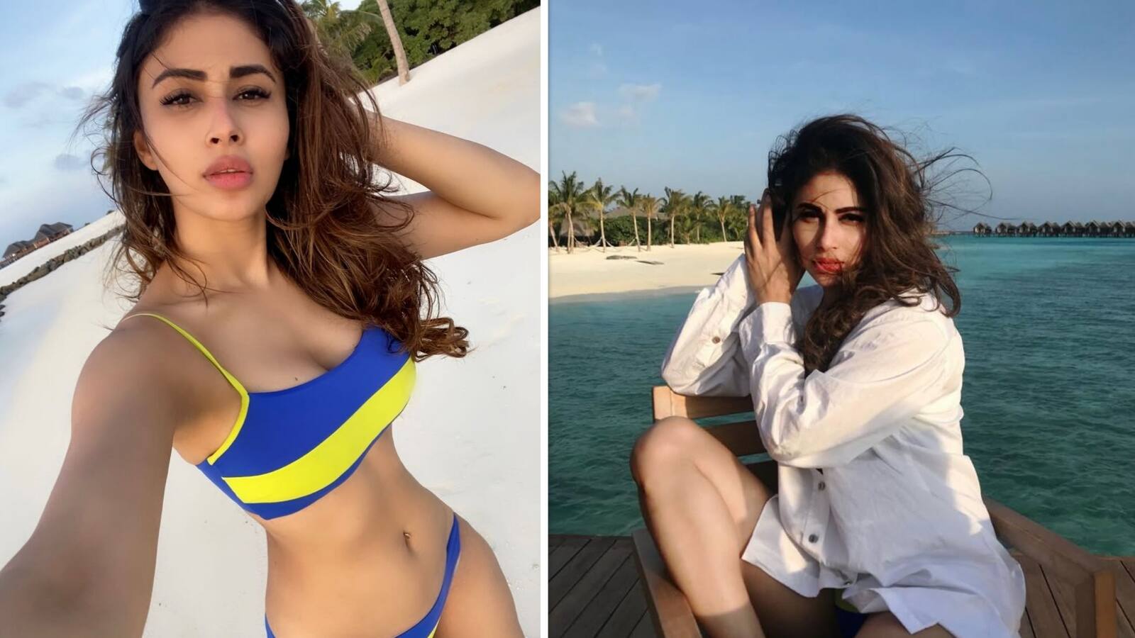 फोटो में मौनी का बिकनी लुक नजर आ रहा है, जो फैंस को काफी पसंद आ रही हैं। फोटो में मौनी का बिकनी लुक नजर आ रहा है, जो फैंस को काफी पसंद आ रही हैं।