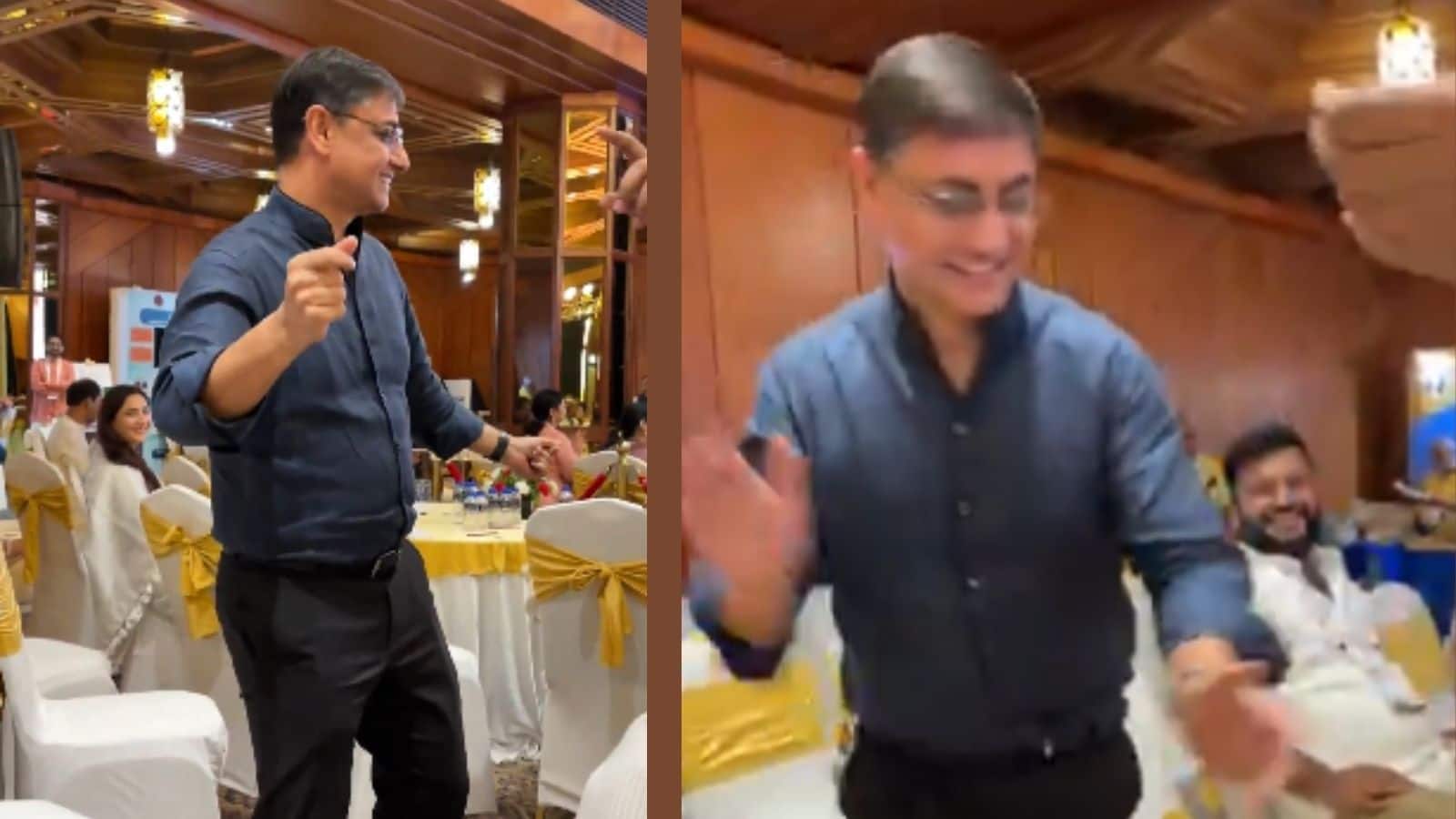 राम भजन पर थिरकते नजर आए पीएम मोदी के आर्थिक सलाहकार संजीव सान्याल, वायरल हो रहा वीडियो राम भजन पर थिरकते नजर आए पीएम मोदी के आर्थिक सलाहकार संजीव सान्याल, वायरल हो रहा वीडियो